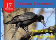 Весна идет — грачам дорогу!